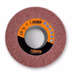 Les roues à lamelles Beta 11320 sont fabriquées à partir d'un tissu non tissé abrasif en acier inoxydable. Type : Roue à trou ...