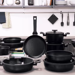 Sambonet Titan Pro Double Induction Wok/Poêle à frire Rond