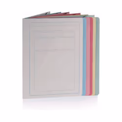 Brefiocart 0205523RO, Envelope folder, A4+, Carton, Rouge, Paysage/portrait, Dossier standard, Feuille