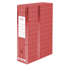 Resisto RESX101 boîte à archive Rouge Carton, Bois