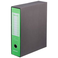 Brefiocart Brefio Fluo classeur à anneaux A4 Noir, Vert