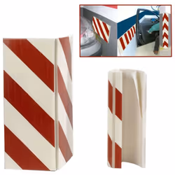 Protection Autocollant Antichoc 32x40cm Pour Colonnes De Garage Droites Ou Rondes