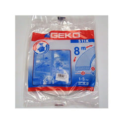 Geko - mousse adhesive pour calfeutrage 10MMX8M blanc en sachet