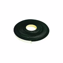 Joint caoutchouc adhe'sif noir MUSS 15 x 5 mm 10 m pour l'e'tanche'ite' de tous types de fenetres