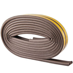 Joint adhésif - Caoutchouc - Profil P - 6M - Efficace 8 ans - Couleur marron