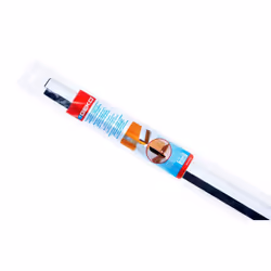 Coupe-courant d'air adhésif en pvc rigide avec brosse flexible qui s'applique sur le bas de la porte. Il protège la maison de ...