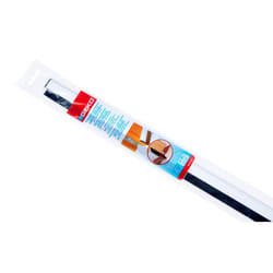 Adhesif bas de porte pvc brosse flexible blanc 100CM