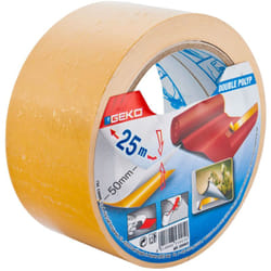 Geko - Ruban double face 25m largeur 50mm