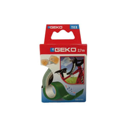 Geko - Adhésif tissu plastifié 19mmx2.7m vert