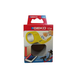 Geko - Adhésif tissu plastifié 38mmx2.7m jaune