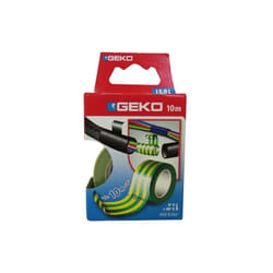 Geko - adhes.isolation 15MMX10M vert/jaune 1062942