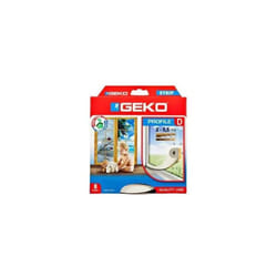 Geko - Joint adhésif en epdm profile d, marron, 6x6m x 9 mm (2x3m)