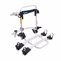 Porte vélo de coffre avec 2 rails pour 2 vélos vae et/ou vélo musculaire Peruzzo Firenze