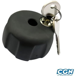 Écrou avec serrure à clé pour porte-vélos Peruzzo