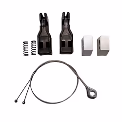 Câble pour système de pliage du porte-vélos Peruzzo - noir/argenté - TU