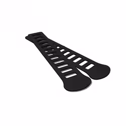 Lot de 2 sangles en caoutchouc simple Peruzzo
