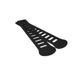 Lot de 2 sangles en caoutchouc simple Peruzzo