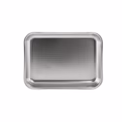Steelpan 101818, Rectangulaire, Acier inoxydable, Acier inoxydable