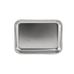 Steelpan 111602 papier cuisson Four Rectangulaire Acier inoxydable