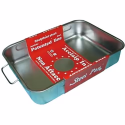 Steel pan - plat à four inox 40x28cm - 11163