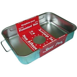 Steel pan - plat à four inox 40x28cm - 11163