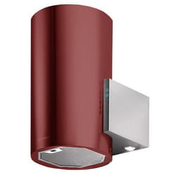 FABER S.p.A. Bios EG6 RD/X F32 Monté au mur Rouge, Acier inoxydable 330 m³/h