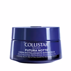 Collistar Futura Revitalizing Repairing Cream, Crème de nuit, Femmes, Peau mature, Visage, Cou, Hydratant, Nourrissant, Régén ...