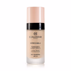 Collistar Impeccabile Fondotinta Lunga Tenuta, Bouteille, Liquide, Tous types de peau, Hydratant, Beige, 1N