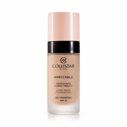 Collistar Impeccabile Fondotinta Lunga Tenuta, Bouteille, Liquide, Tous types de peau, Hydratant, Beige, 3R