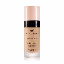 Collistar Impeccabile Fondotinta Lunga Tenuta, Bouteille, Liquide, Tous types de peau, Hydratant, Beige, 3N
