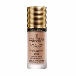 Collistar Fondotinta Unico, Flacon pompe, Liquide, Tous types de peau, Anti-âge, 5N, Ambra