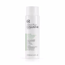 Collistar Salicylic Acid + Niacinamide Lotion, Lotion visage, Femmes, 100 ml, Lumineux, Bouteille, AQUA, GLYCERIN, PROPANEDIO ...