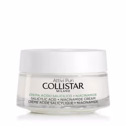 Collistar Salicylic Acid + Niacinamide Cream, Crèmes de jour et de nuit, Femmes, Tous types de peau, Visage, Anti-irritation, ...