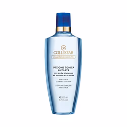 Collistar Anti-Age Toning Lotion, Lotion visage, Femmes, 200 ml, Tous types de peau, Anti-âge, Hydratant, Rafraîchissant, Bri ...