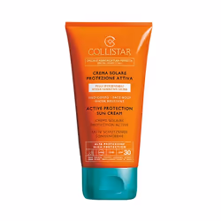 Collistar Active Protection Sun Cream Face Body SPF30, Crème d’écran solaire, Visage et corps, Tube, Anti-âge, Hydratant, Pro ...