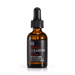 Collistar Uomo Olio Viso e Barba, Huile pour barbe, 30 ml, Hydratant, Hydratant, Restorating, Apaisant, ETHYLHEXYL STEARATE,  ...