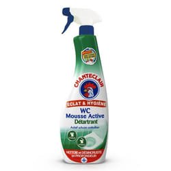Chanteclair - Spray WC Mousse Active Détartrant Nettoie et Désincruste Parfait pour un Usage Intérieur et Extérieur - 625 ml