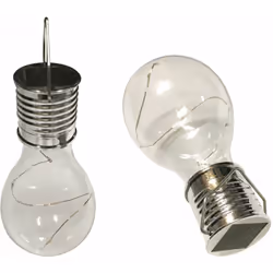 Luna Juno 'Data-mce-cragment=1> lampe d'énergie solaire Cinq LED blancs corps en polypropylène et en polyester équipé d'un ca ...
