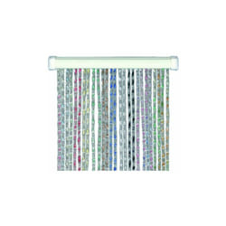Rideau pour le cristal multicolore anti-PVC de porte anti-male 100x220 cm.