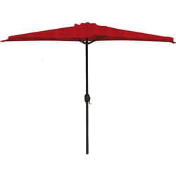 Fraschetti - parapluie aluminium croissant bordeaux