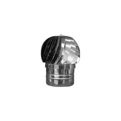 Ventilateur De Fumée En Acier Inoxydable Rond Capuchon Rond 10 Cm Tuyau De Poêle Cheminée