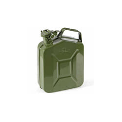 Réservoir métallique pour carburant inflammable 5 lt.