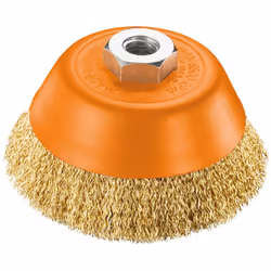 En acier en laiton ondulé Threads Ø 0,30 mm Attaquer M14 Idéal pour le nettoyage, le satin, la bave, l'élimination de la roui ...