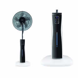 Fraschetti 496098, Ventilateur à lame domestique, Noir, Blanc, Sol, 40 cm, 7,5 h, 3 L