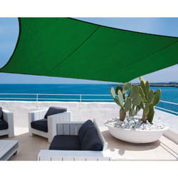 Fraschetti - Shadow Sail 300x400 cm dans la collection de luxe de jardin en polyéthylène haute densité praiano Green - Green