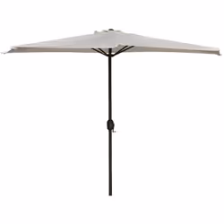 Parasols muraux en aluminium Mezzaluna Structure en aluminium, toile avec grille d'aération en polyester 180 gr./m2. Dimensio ...