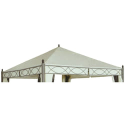 Fraschetti - couvercle de remplacement de gazebo en acier santo domingo MT.3X3