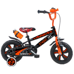 Dino Bikes Street Art vélo et accessoire Noir, Orange, Rouge