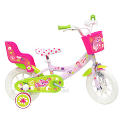 Dino Bikes Pink Bloom vélo et accessoire Vert, Rose, Blanc