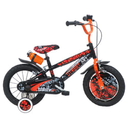 Dino Bikes Street Art vélo et accessoire Noir, Orange, Rouge
